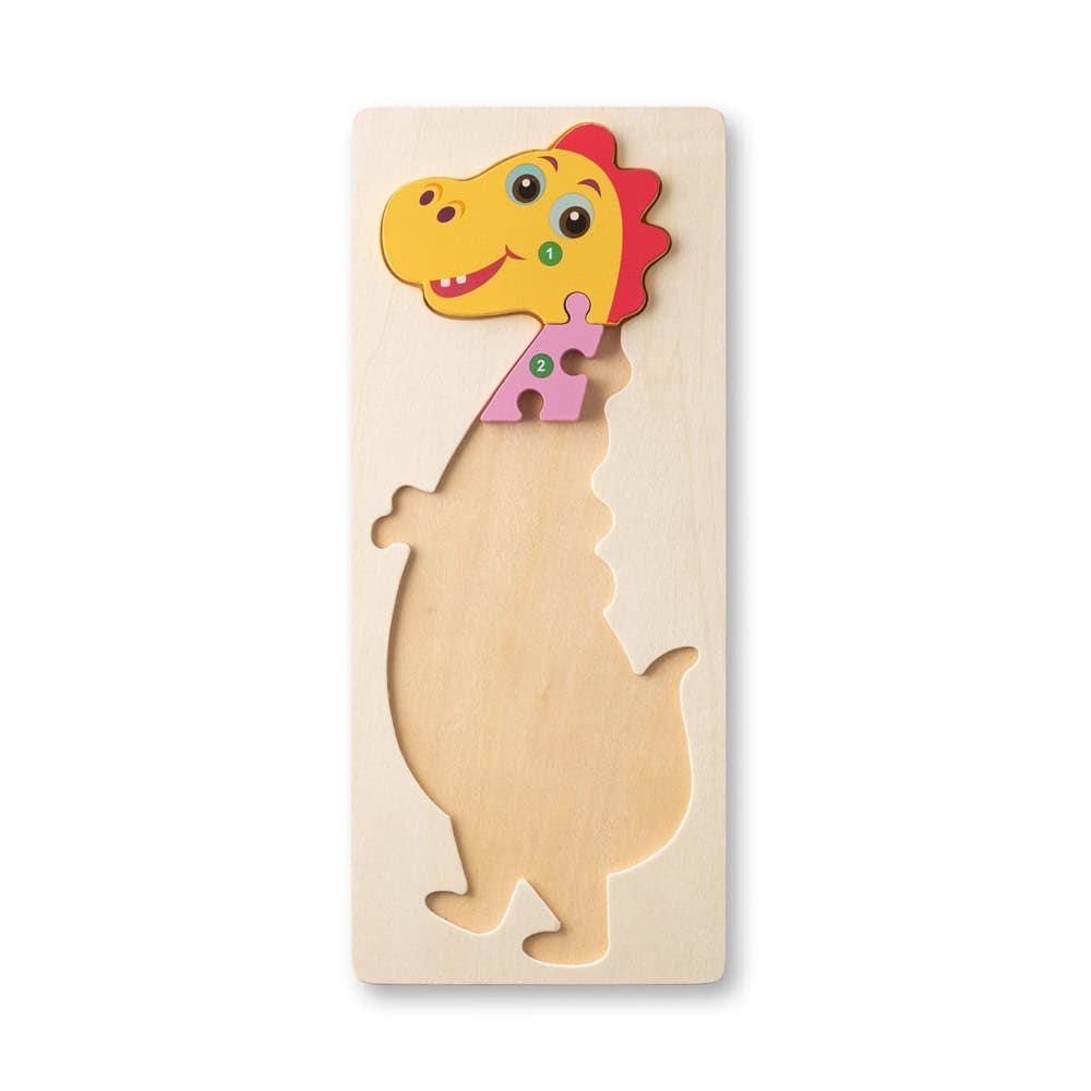 DIPLODOCO. Dinosaurieformat pussel i furuplywood