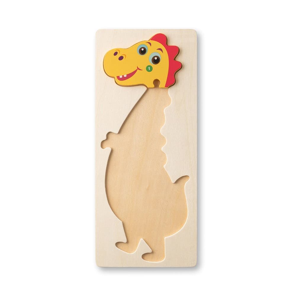 DIPLODOCO. Dinosaurieformat pussel i furuplywood