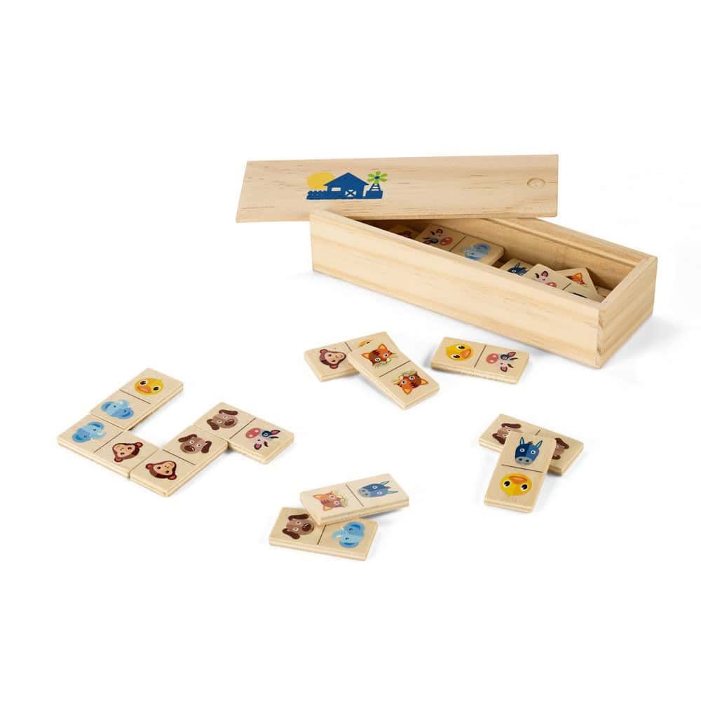 DOMIN. Domino spel i trä