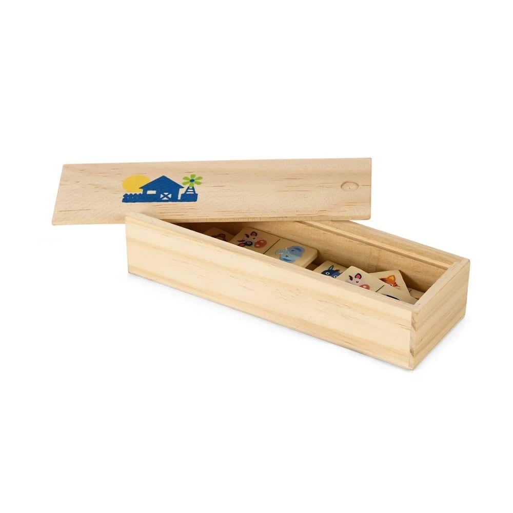 DOMIN. Domino spel i trä