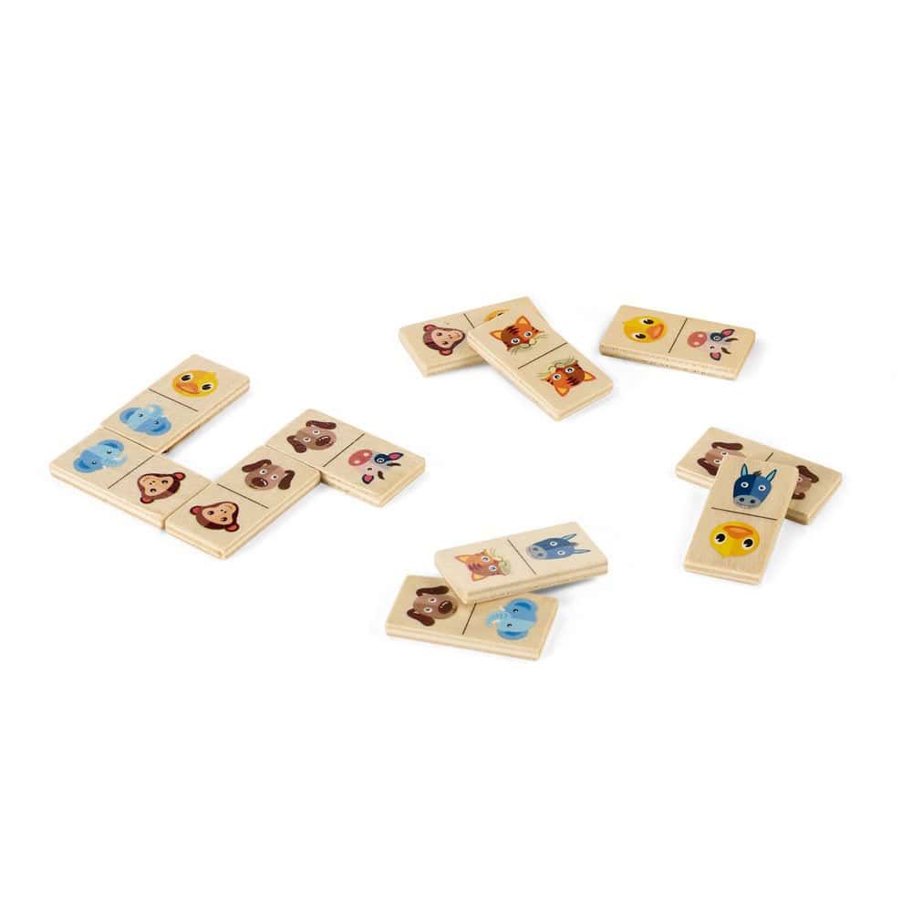 DOMIN. Domino spel i trä