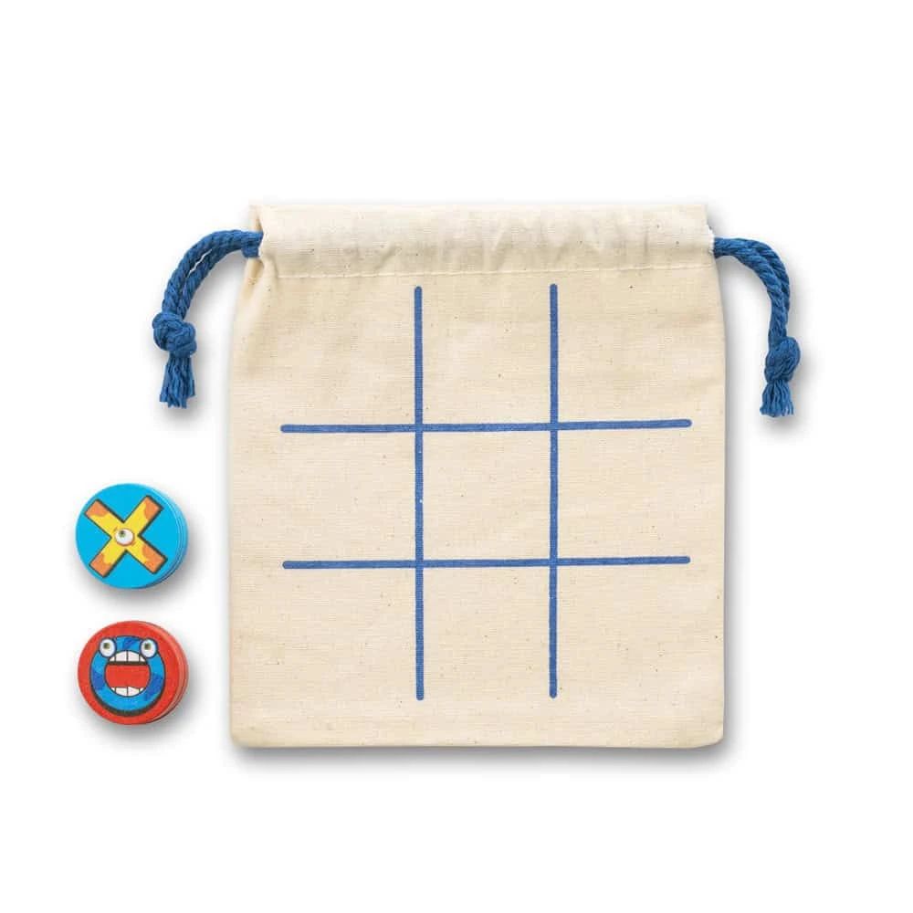 CROSSES. Klassisk 10-delars playwood Luffarschack (Tic Tac Toe)