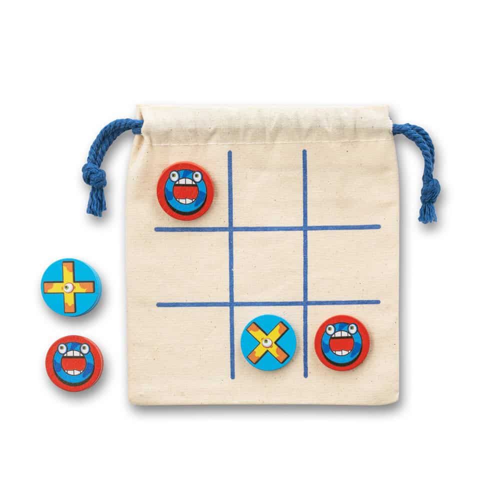CROSSES. Klassisk 10-delars playwood Luffarschack (Tic Tac Toe)