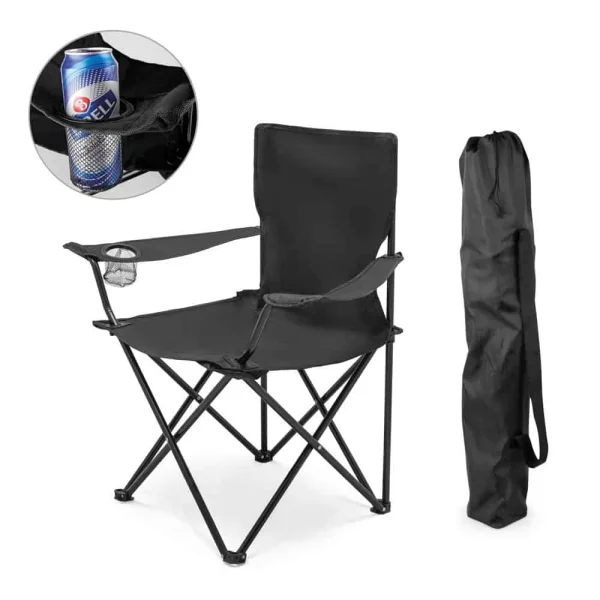 THRONE. Hopfällbar stol i 600D – profilreklam med tryck från ExpoTryck