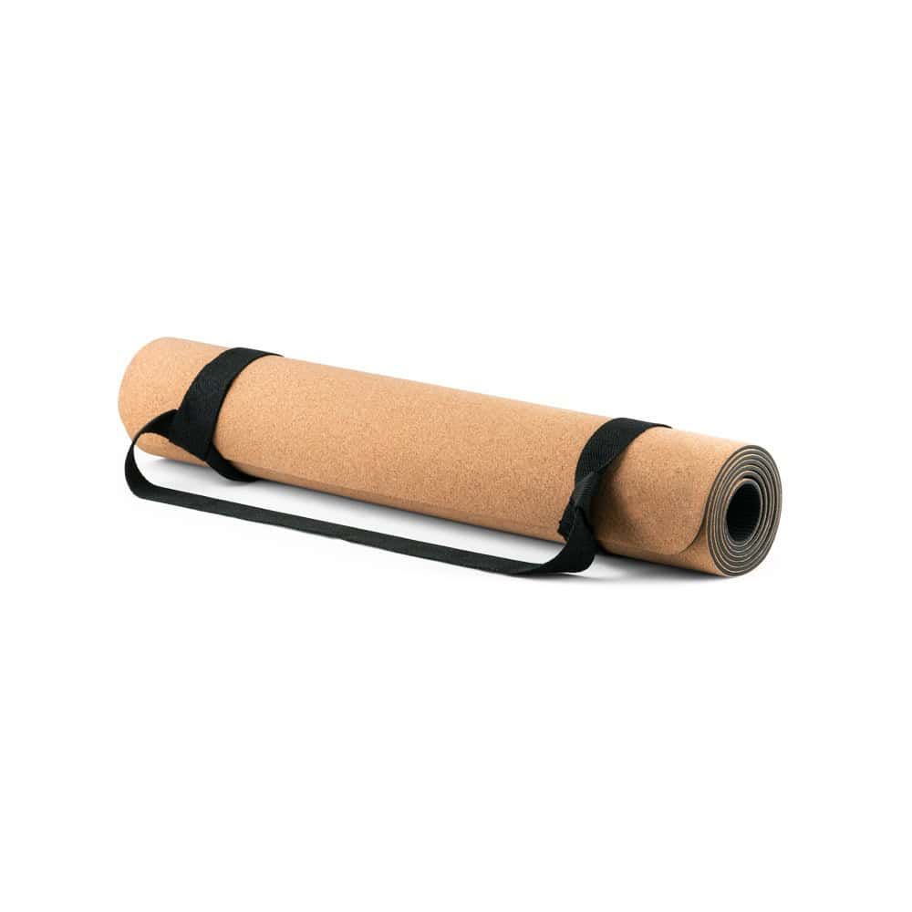 GERES. Träningsmatta för yoga tillverkad av kork och TPE. Upp till 3.7 mm tjock