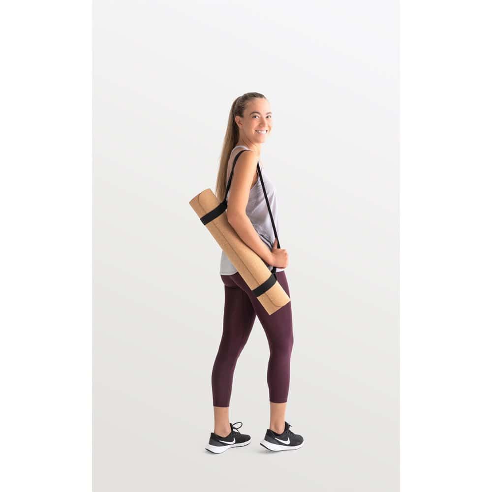 GERES. Träningsmatta för yoga tillverkad av kork och TPE. Upp till 3.7 mm tjock