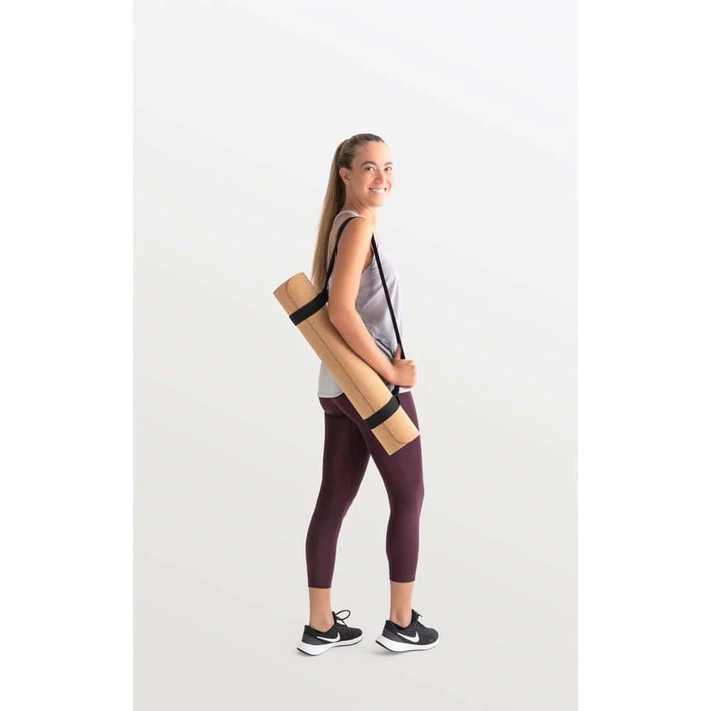 GERES. Träningsmatta för yoga tillverkad av kork och TPE. Upp till 3.7 mm tjock