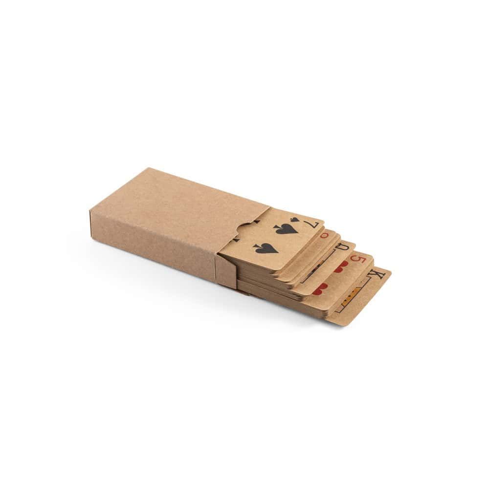 FISCHER. Kortlek med 54 klassiska kort i kraftpapper, av FSC™-certifierat material och andra kontrollerade material