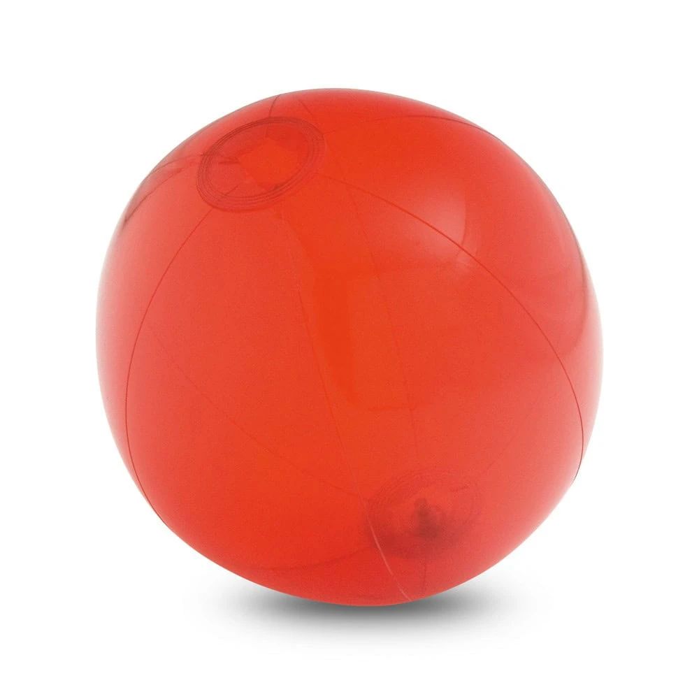 PECONIC. Uppblåsbar badboll i genomskinlig PVC