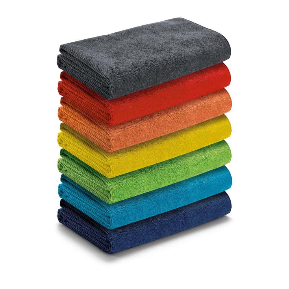 CALIFORNIA. Strandhandduk i mikrofiber (250 g/m²)