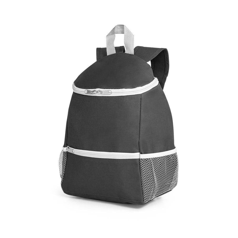 Kylväska som ryggsäck 10L i svart, perfekt för kalla drycker och mat på språng.