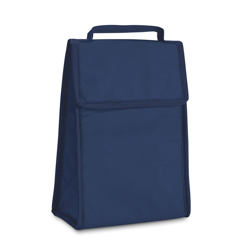 Kylväska i non-woven material, perfekt för att hålla mat och dryck kall under resor.