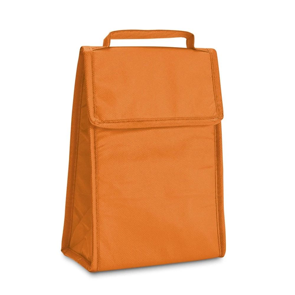 Kylväska i non-woven material, perfekt för att hålla mat och dryck kall under resor.