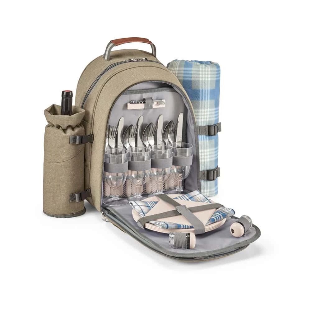 VILLA. kylväsk picknickryggsäck i 600D, återvunnen polyester med hög densitet