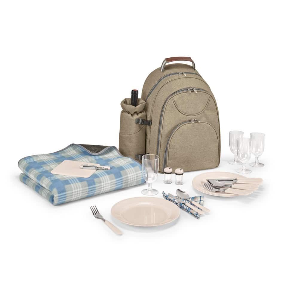 VILLA. kylväsk picknickryggsäck i 600D, återvunnen polyester med hög densitet
