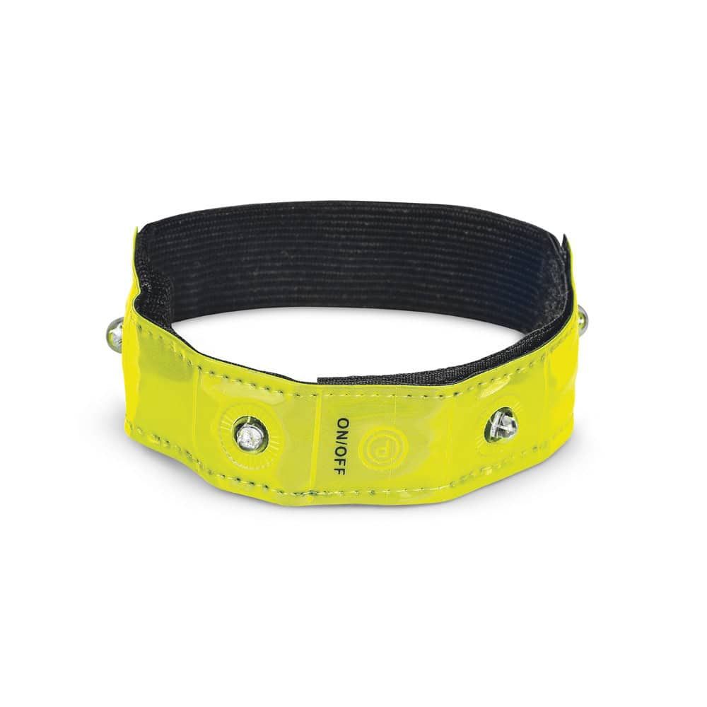 VISIBLE. Reflexarmband med 4 röda lysdioder