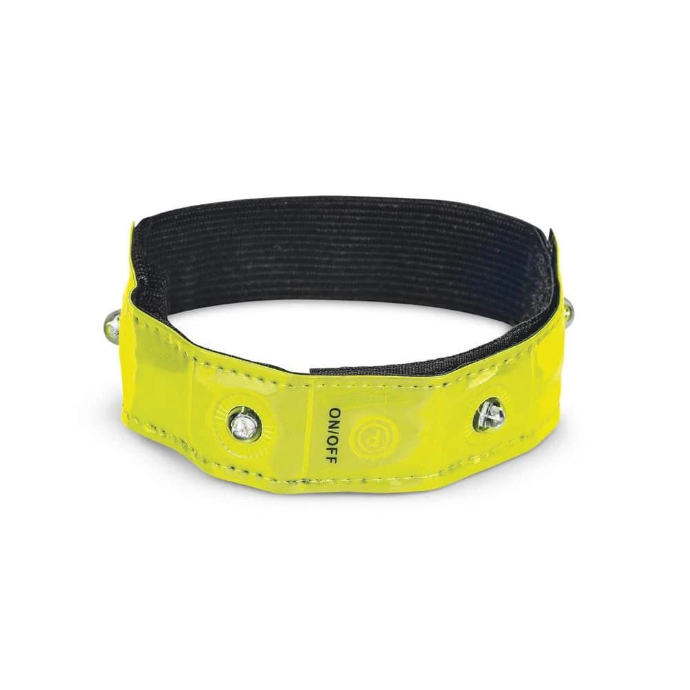 VISIBLE. Reflexarmband med 4 röda lysdioder