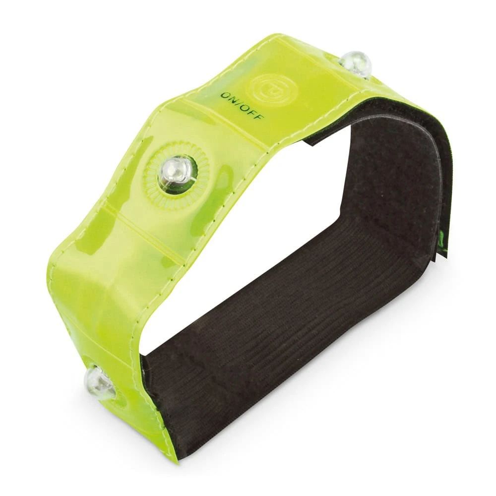 VISIBLE. Reflexarmband med 4 röda lysdioder
