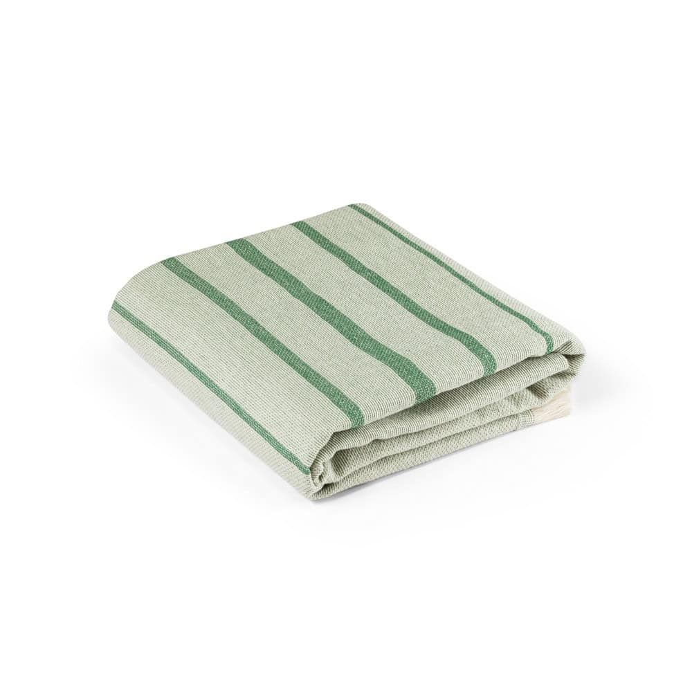 CAPLAN. Multifunktionell handduk (260 g/m²) tillverkad av lätt och motståndskraftig bomull (90 %) och återvunnen bomull (10 %)