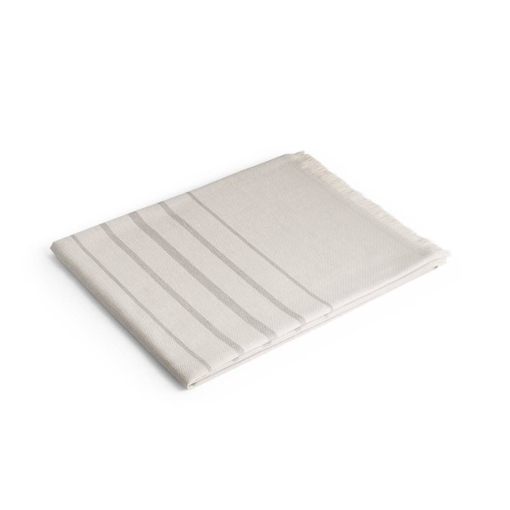 CAPLAN. Multifunktionell handduk (260 g/m²) tillverkad av lätt och motståndskraftig bomull (90 %) och återvunnen bomull (10 %)