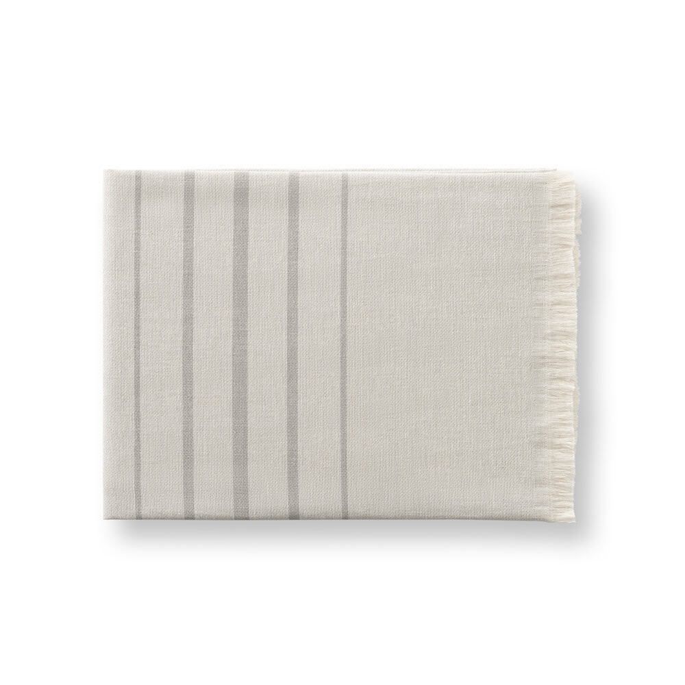 CAPLAN. Multifunktionell handduk (260 g/m²) tillverkad av lätt och motståndskraftig bomull (90 %) och återvunnen bomull (10 %)