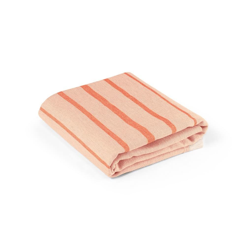 CAPLAN. Multifunktionell handduk (260 g/m²) tillverkad av lätt och motståndskraftig bomull (90 %) och återvunnen bomull (10 %)