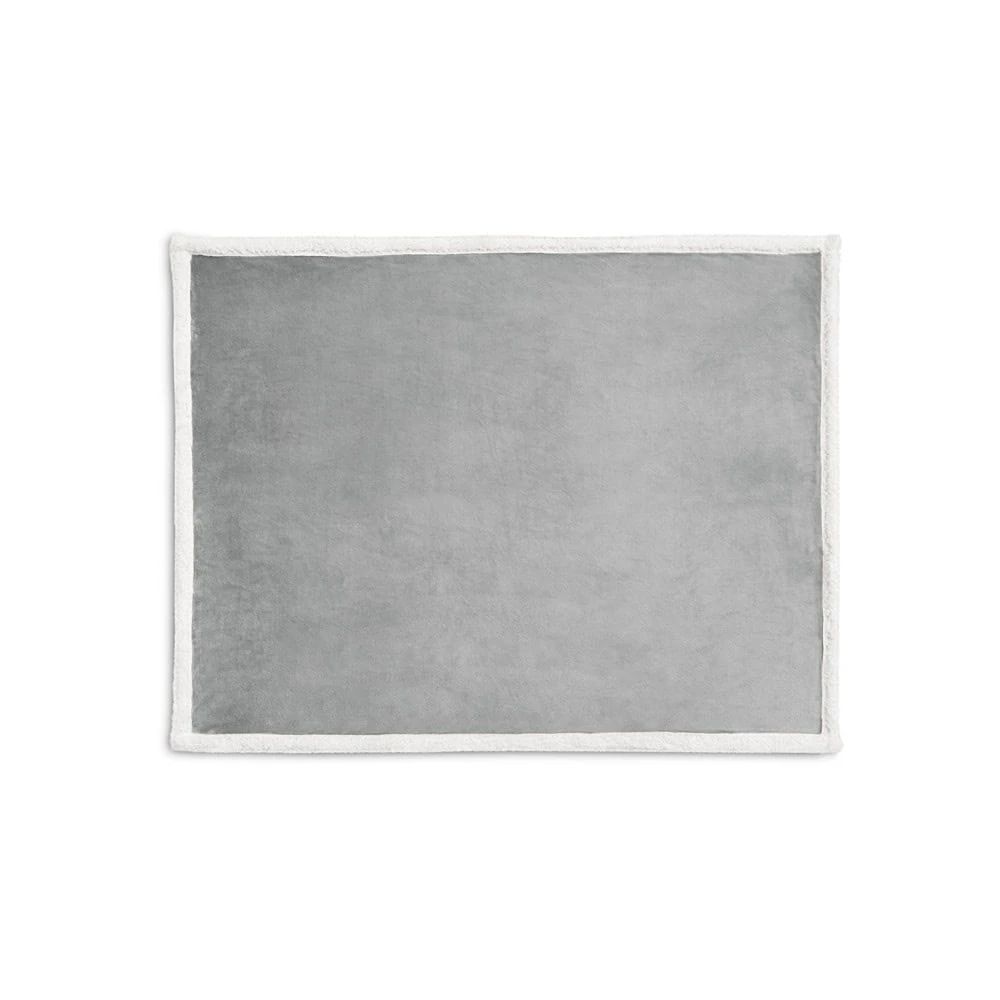 HEIDEN. Vändbar fleecefilt (190 g/m²) med satinband och personligt kort
