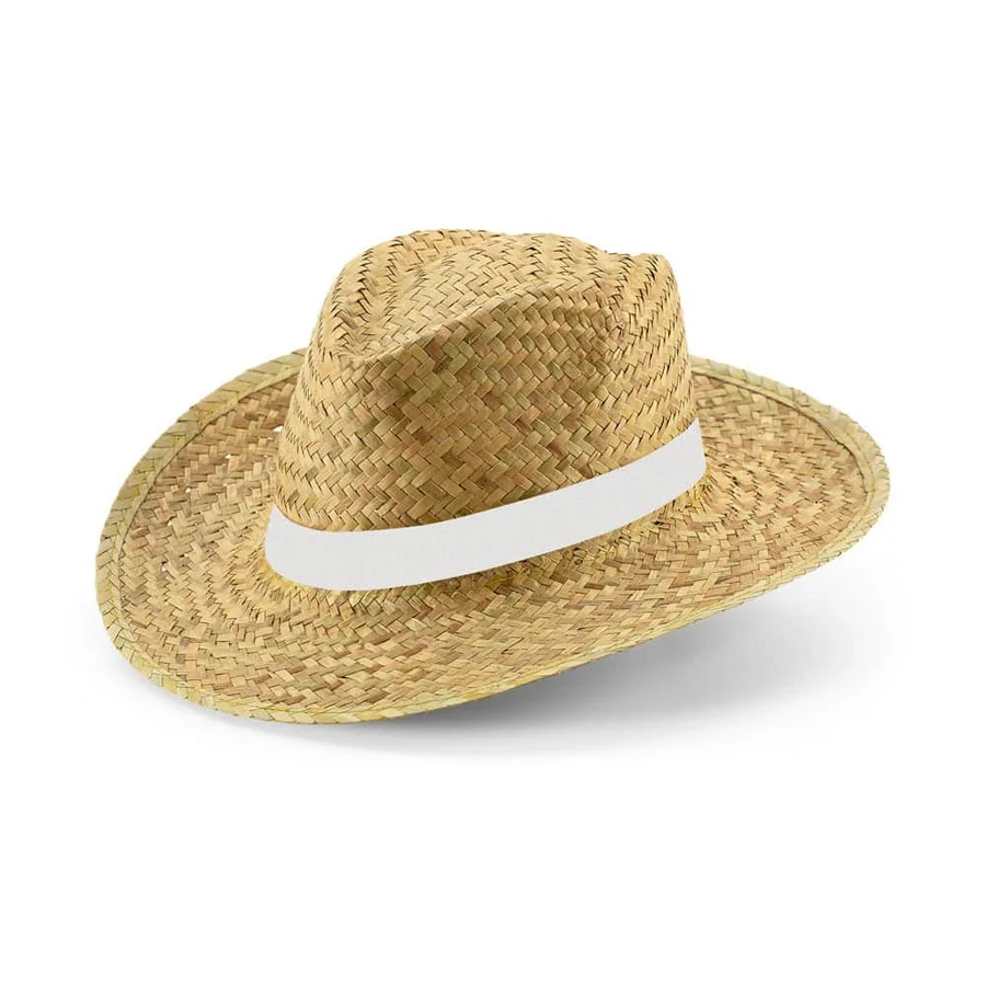 JEAN RIB. Naturlig stråhatt
