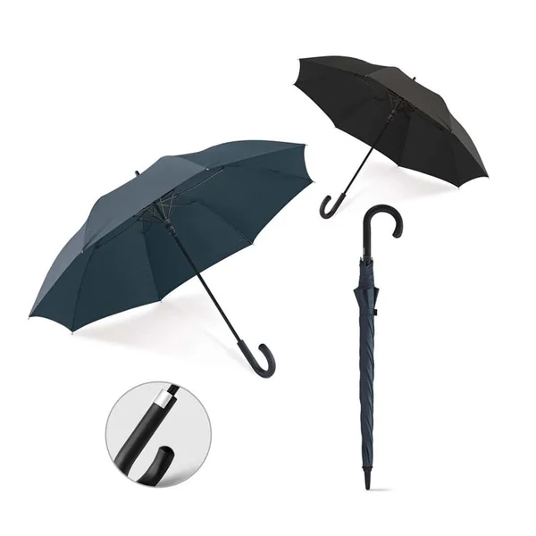 ALBERT. 190T pongee paraply med automatisk öppning – profilreklam med tryck från ExpoTryck