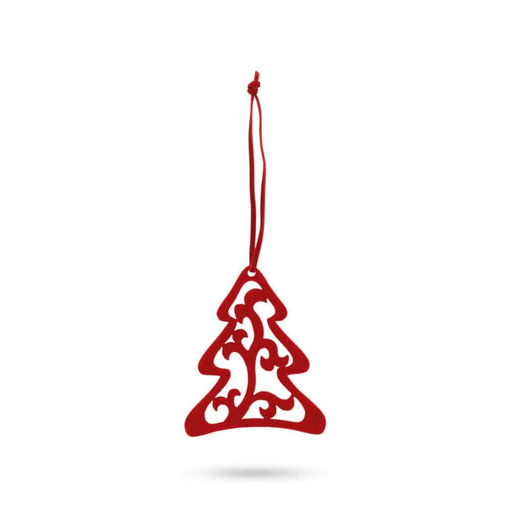 Julgranpynt i trä, perfekt för juldekorationer och julfest.