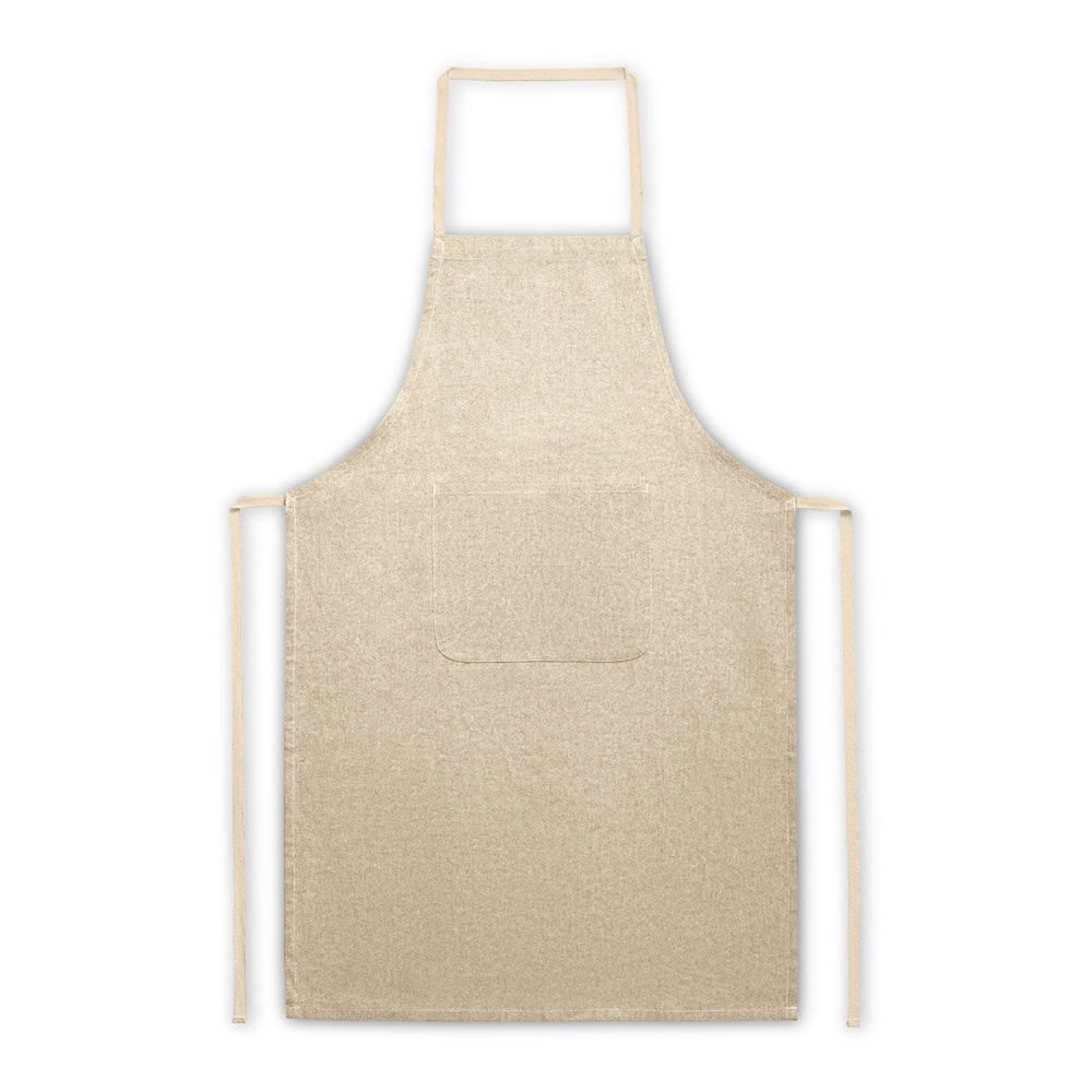 ZIMBRO. Förkläde med återvunnen bomull (140 g/m²)