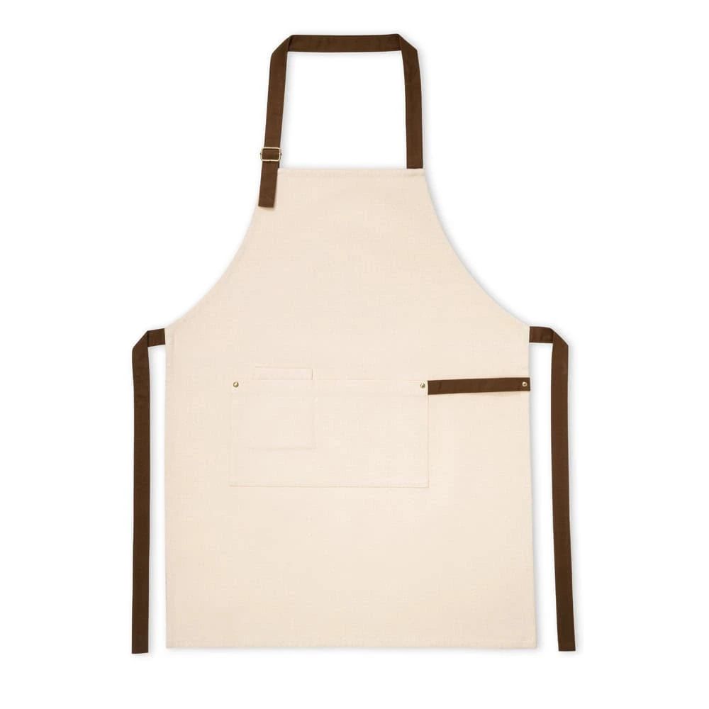 HOLM. Canvas förkläde i 100 % bomull (320 g/m²) med metalldetaljer