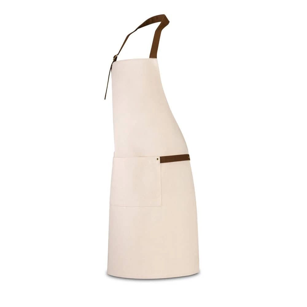 HOLM. Canvas förkläde i 100 % bomull (320 g/m²) med metalldetaljer