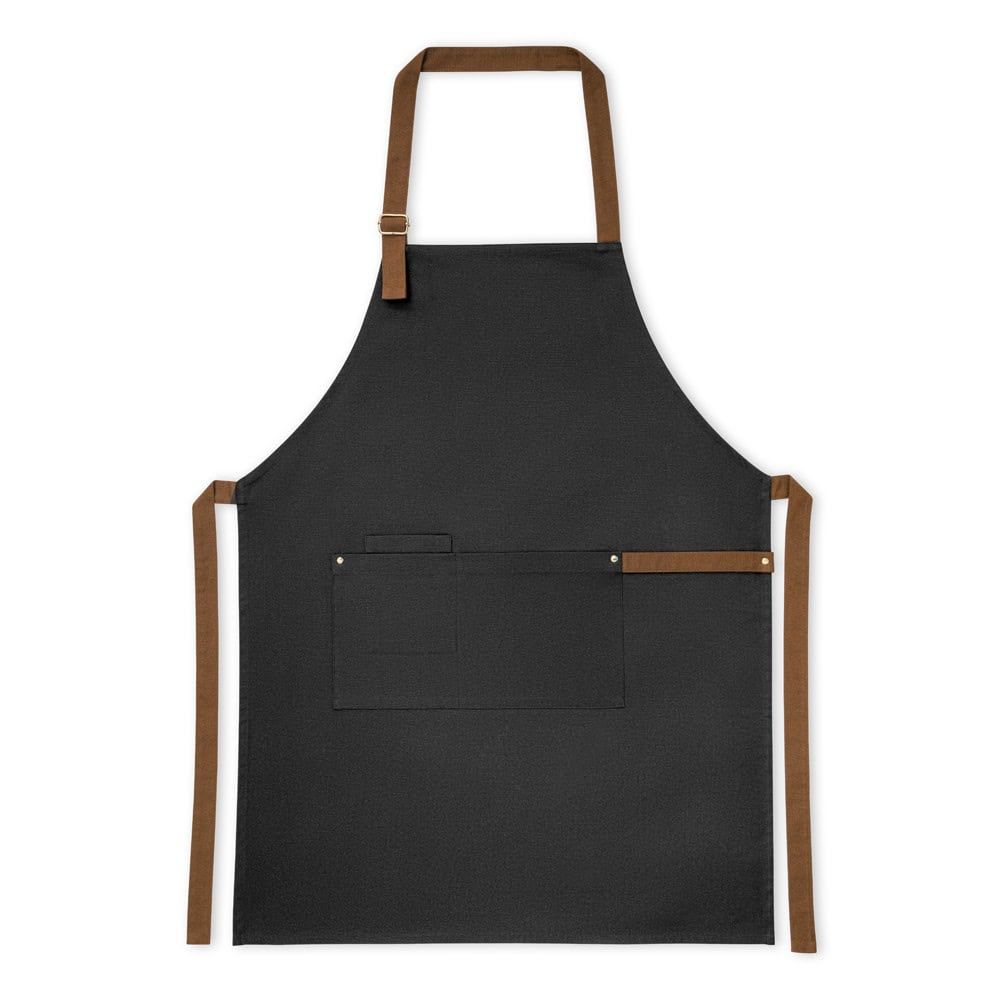 VESPER. Förkläde i 100 % bomullsduk (300 g/m²) med metalldetaljer