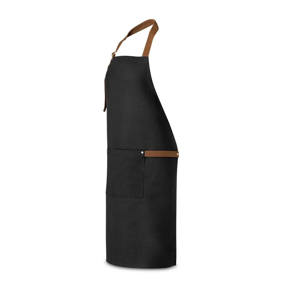 VESPER. Förkläde i 100 % bomullsduk (300 g/m²) med metalldetaljer