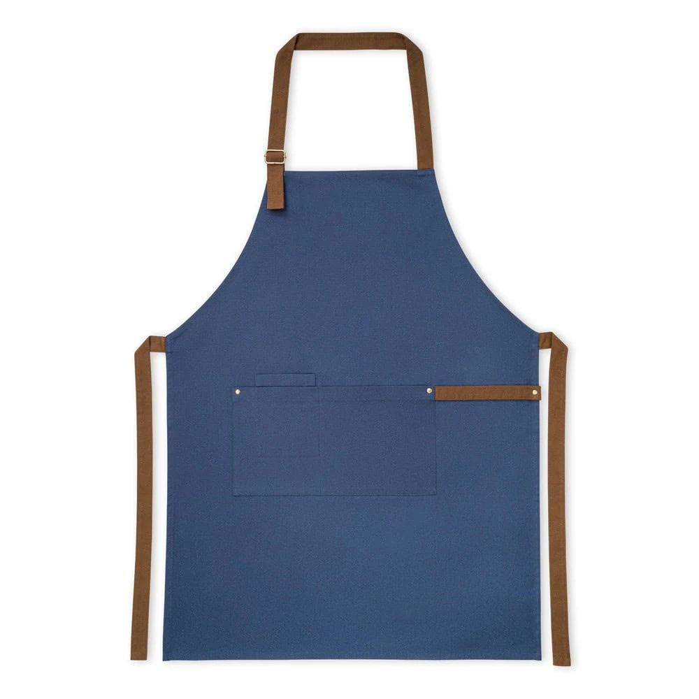 VESPER. Förkläde i 100 % bomullsduk (300 g/m²) med metalldetaljer