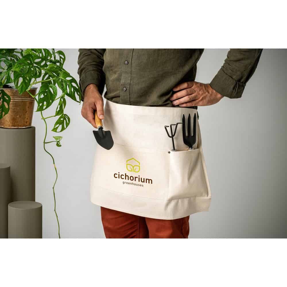 CHICORY. Multifunktionsförkläde i bomullscanvas (260 g/m²)