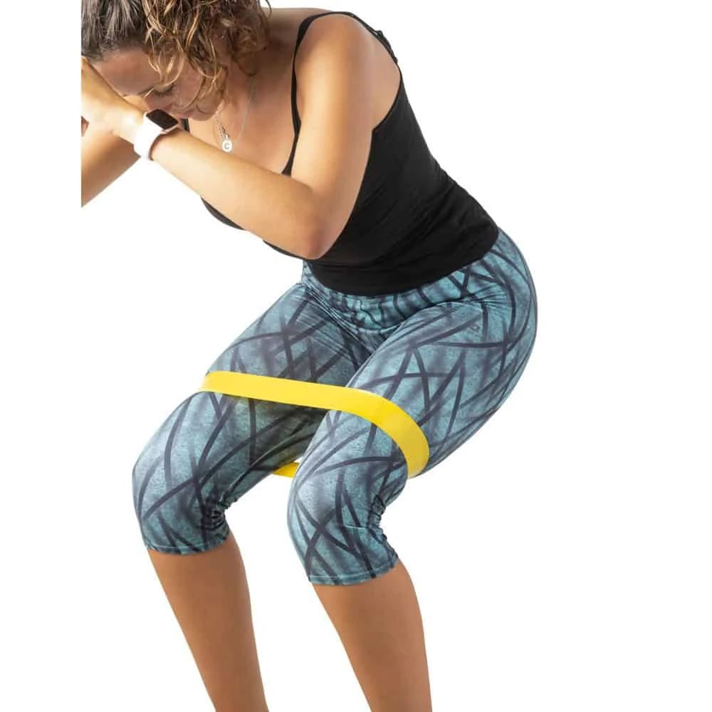 BURPEE. Set med elastiska band med non-woven påse
