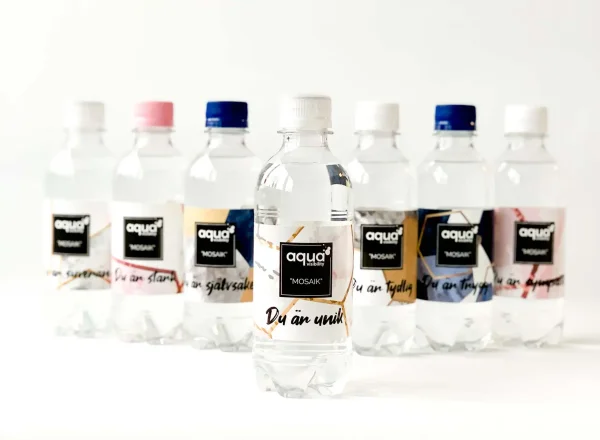 Svenskt Profilvatten 50 cl – profilreklam med tryck från ExpoTryck