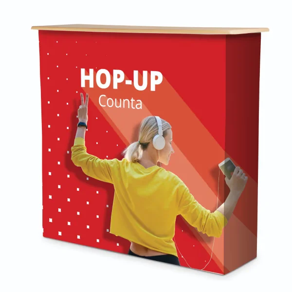 Hop-up Mässbord – profilreklam med tryck från ExpoTryck
