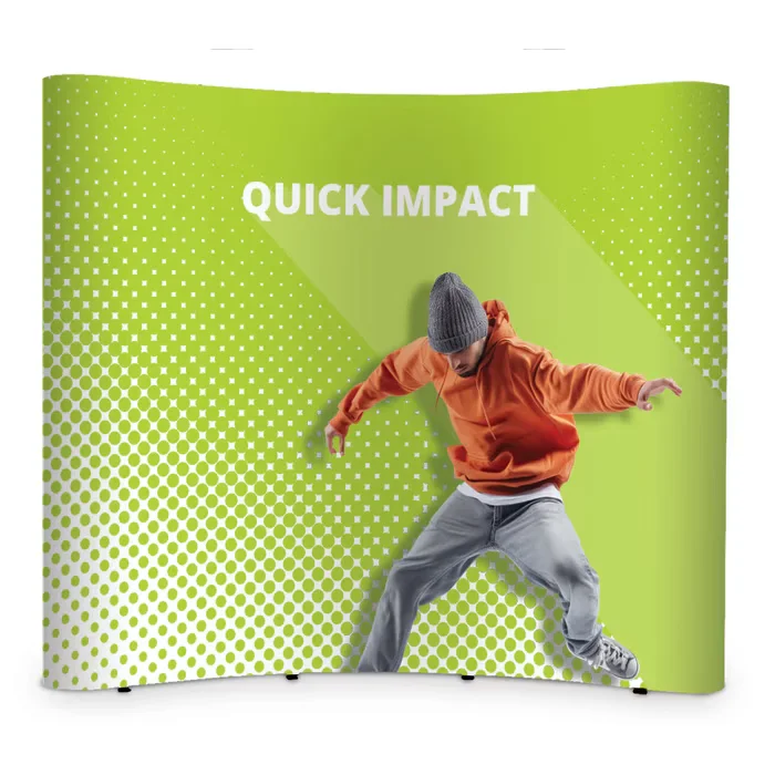 Impact Pop-up Kurvad - Large