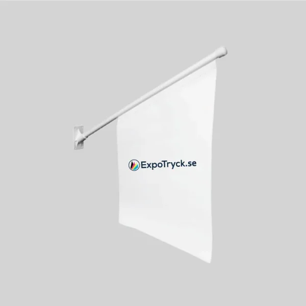 Fasadflagga 40 x 60 cm – profilreklam med tryck från ExpoTryck