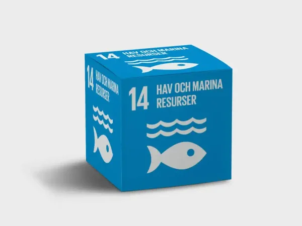 Globalt Mål 14 – Hav och marina resurser – profilreklam med tryck från ExpoTryck
