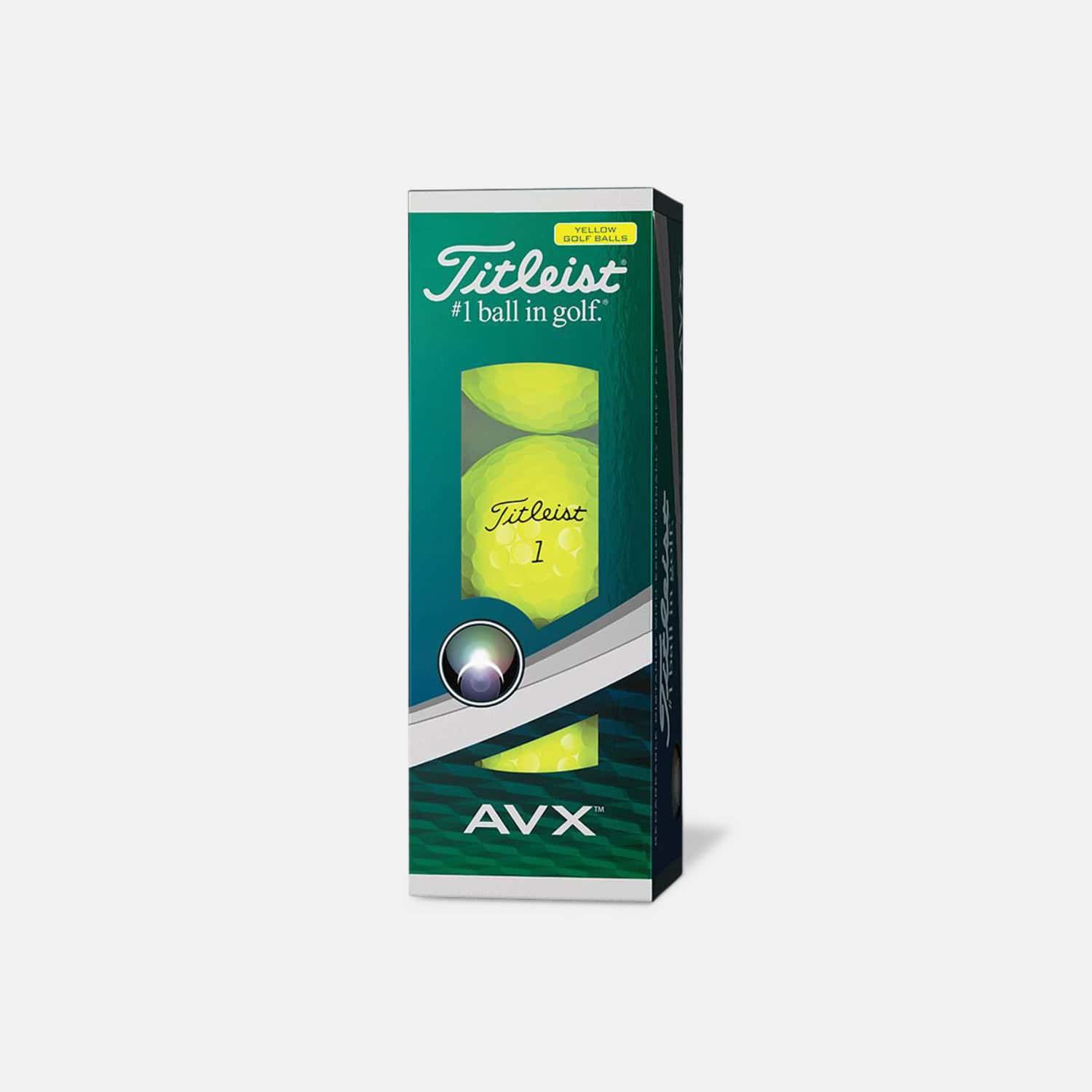 Titleist AVX Golfbollar, golfboll, golfbollar, golfboll med tryck, golfbollar med tryck, golfboll tryck, tryck golf,