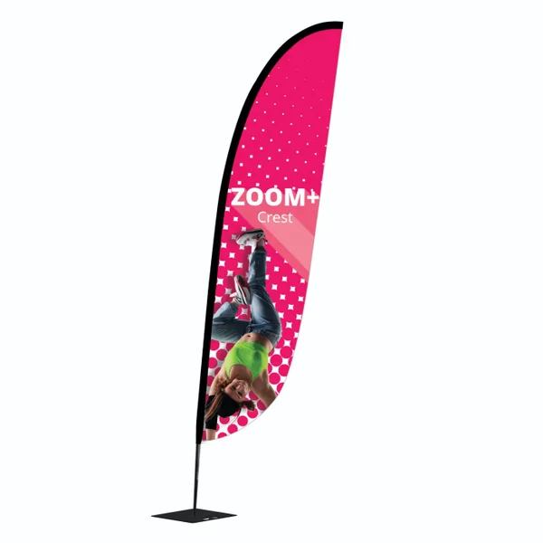 Beachflagga Rundad - Small – profilreklam med tryck från ExpoTryck
