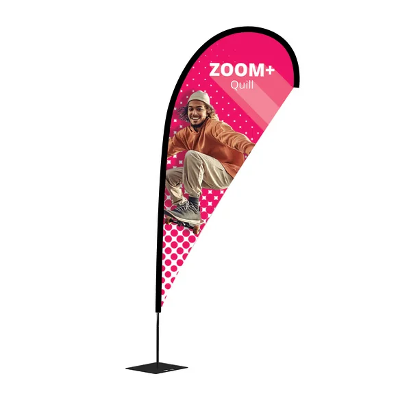 Beachflagga Droppe - Large – profilreklam med tryck från ExpoTryck