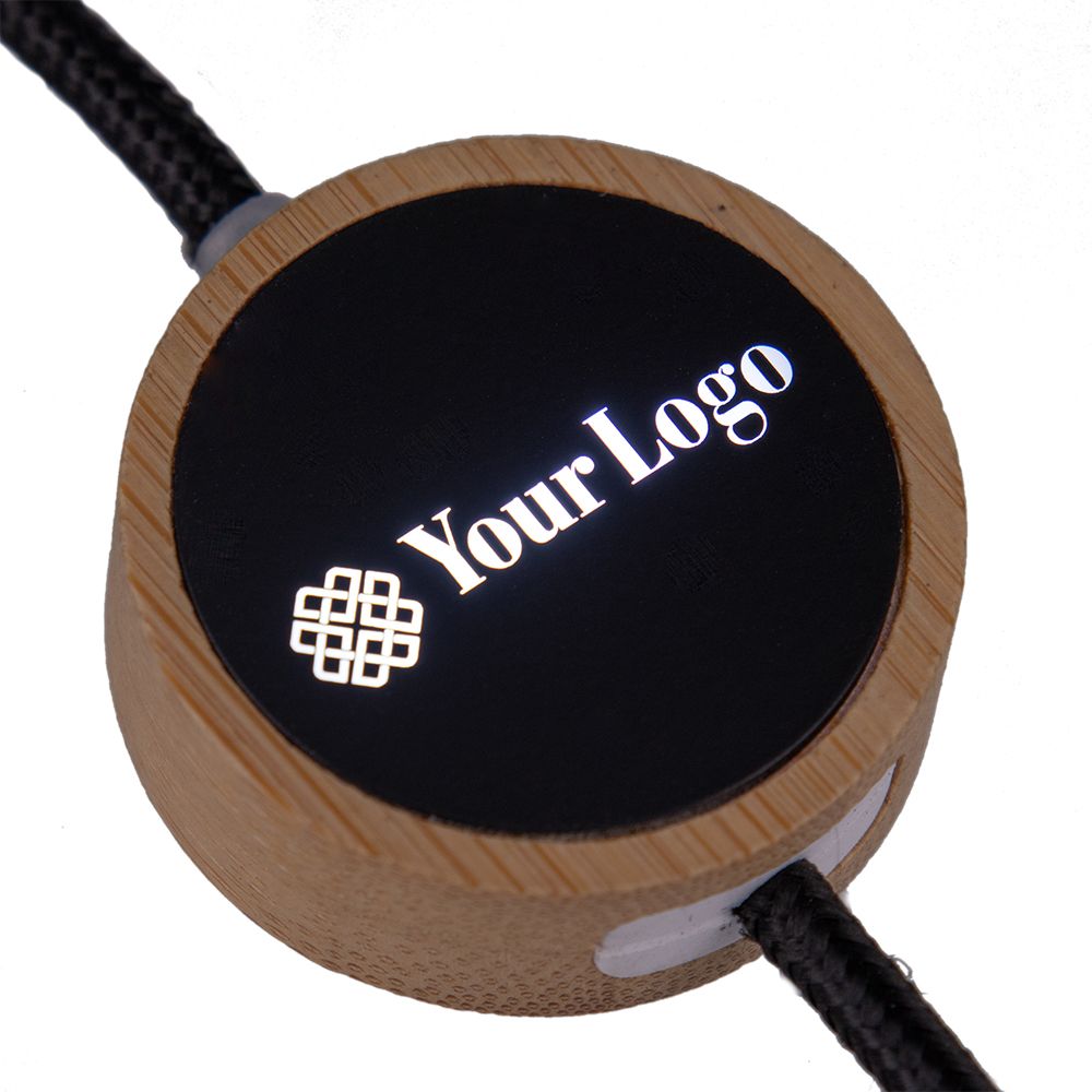 Lång 4-i-1-kabel med upplyst logotyp