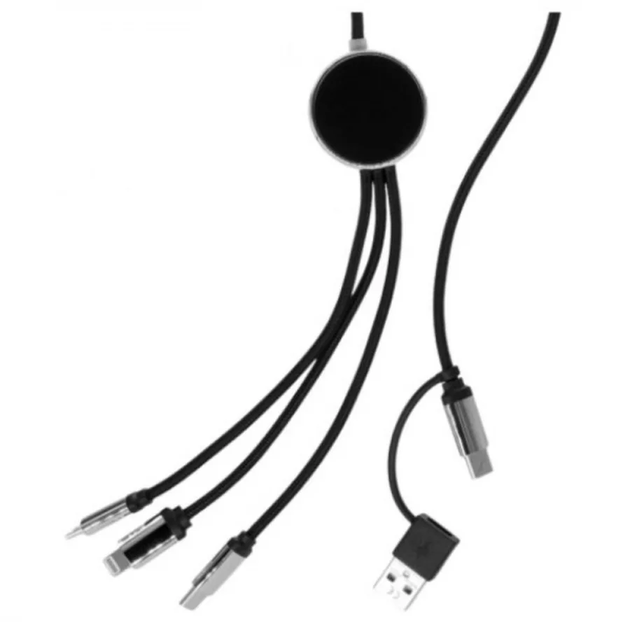 LÅNG 4-IN-1 KABEL MED BELYSNING LOGO, W102TG