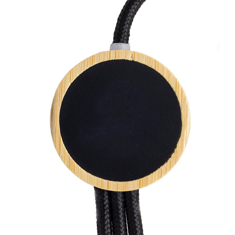 Long 3-in-1 cable with illuminated logo LH-ZMU06