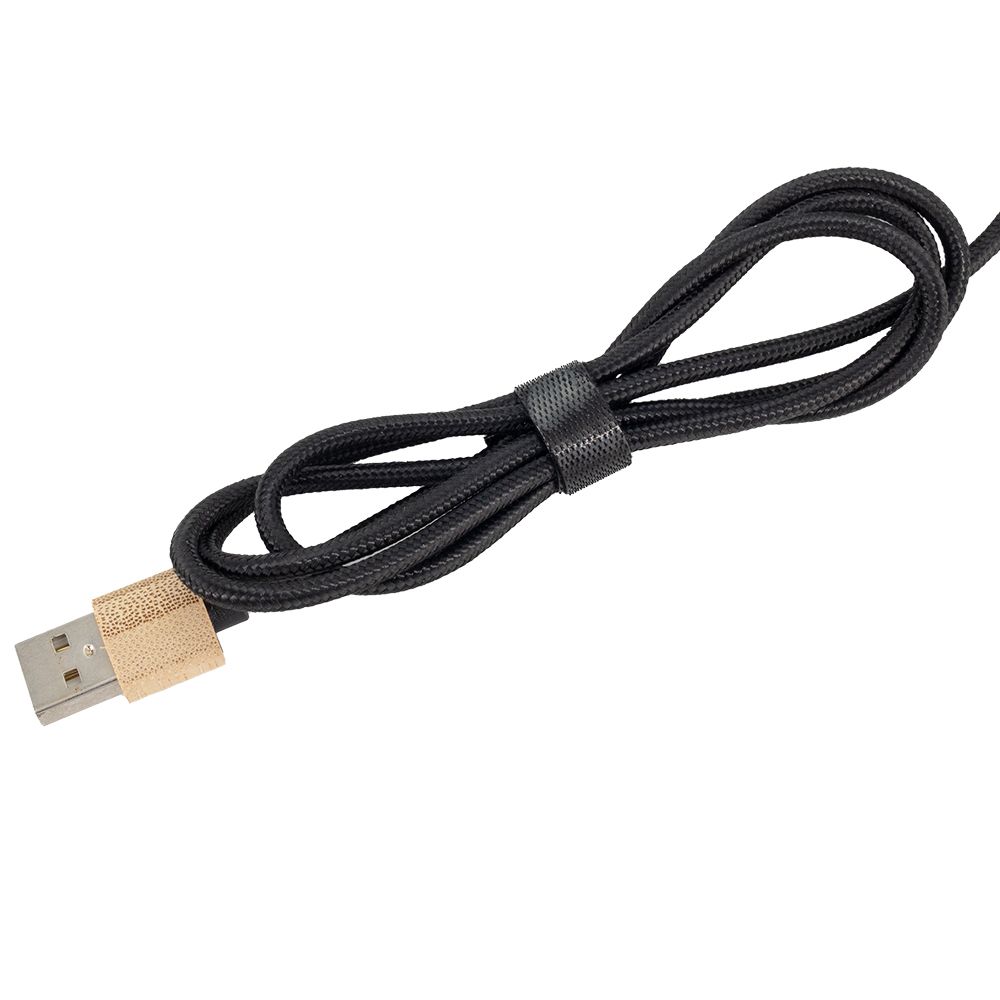 Long 3-in-1 cable with illuminated logo LH-ZMU06